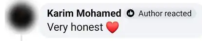 رأي عميل: Very honest